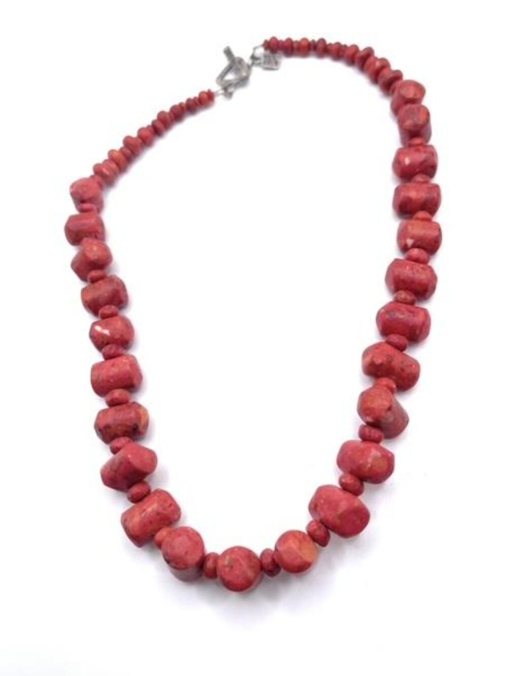 N1351 Retired Silpada Sponge Coral Necklace